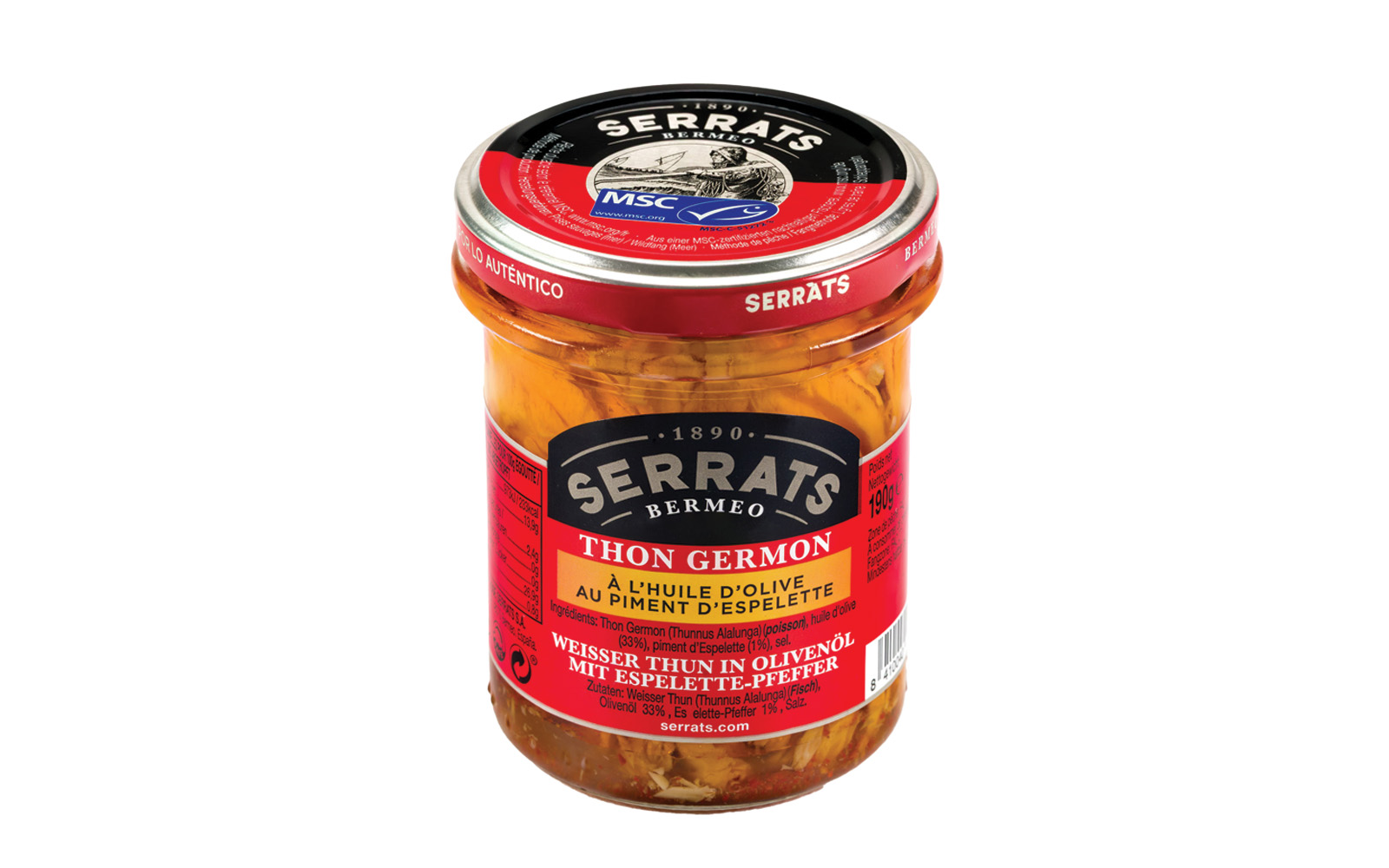 156027 - Serrats verrine au piment d'espelette