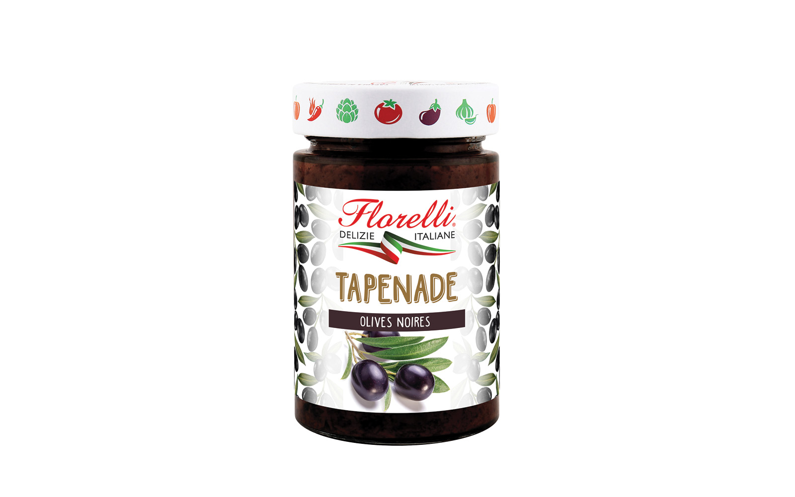 Florelli Tapenade aux olives noires