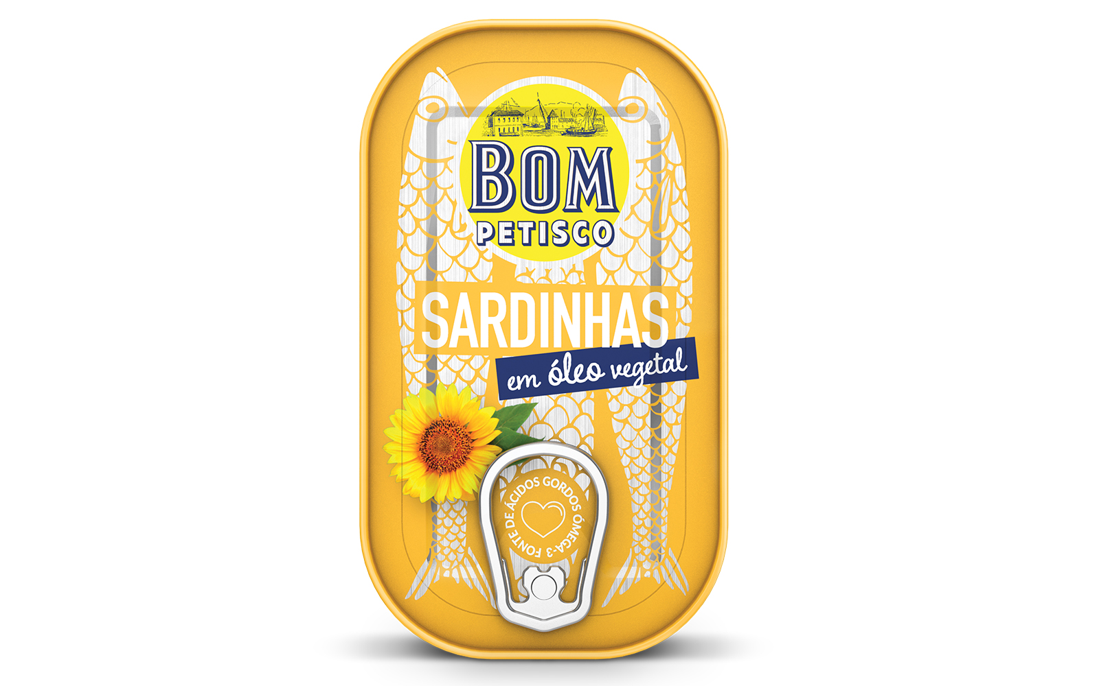 Photo du packaging Bom Petisco - Sardines en huile végétale