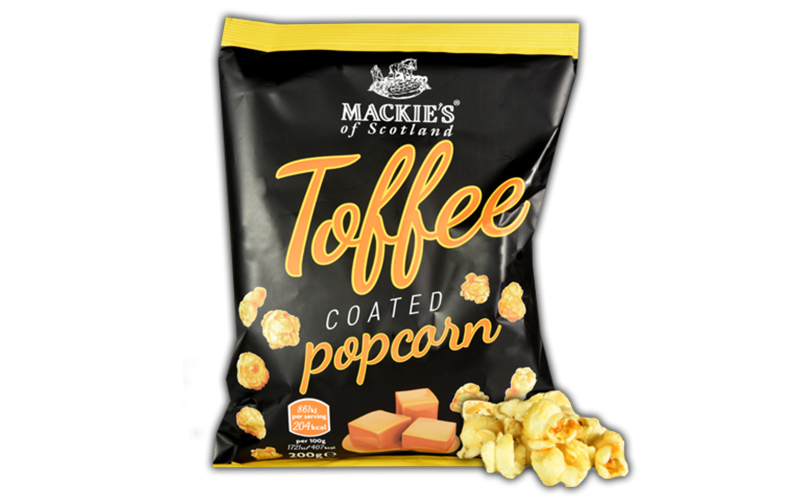Photo Produit Mackie's Toffee coated Popcorn